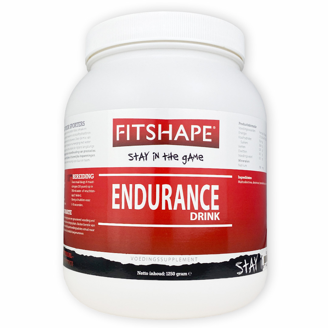 Endurance Drink Extra energie tijdens je training Fitshape